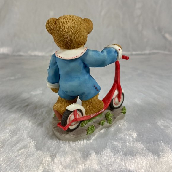 Vintage Cherished Teddies Colby - Sometimes Life Needs A Little Push #778311 - Picture 6 of 7